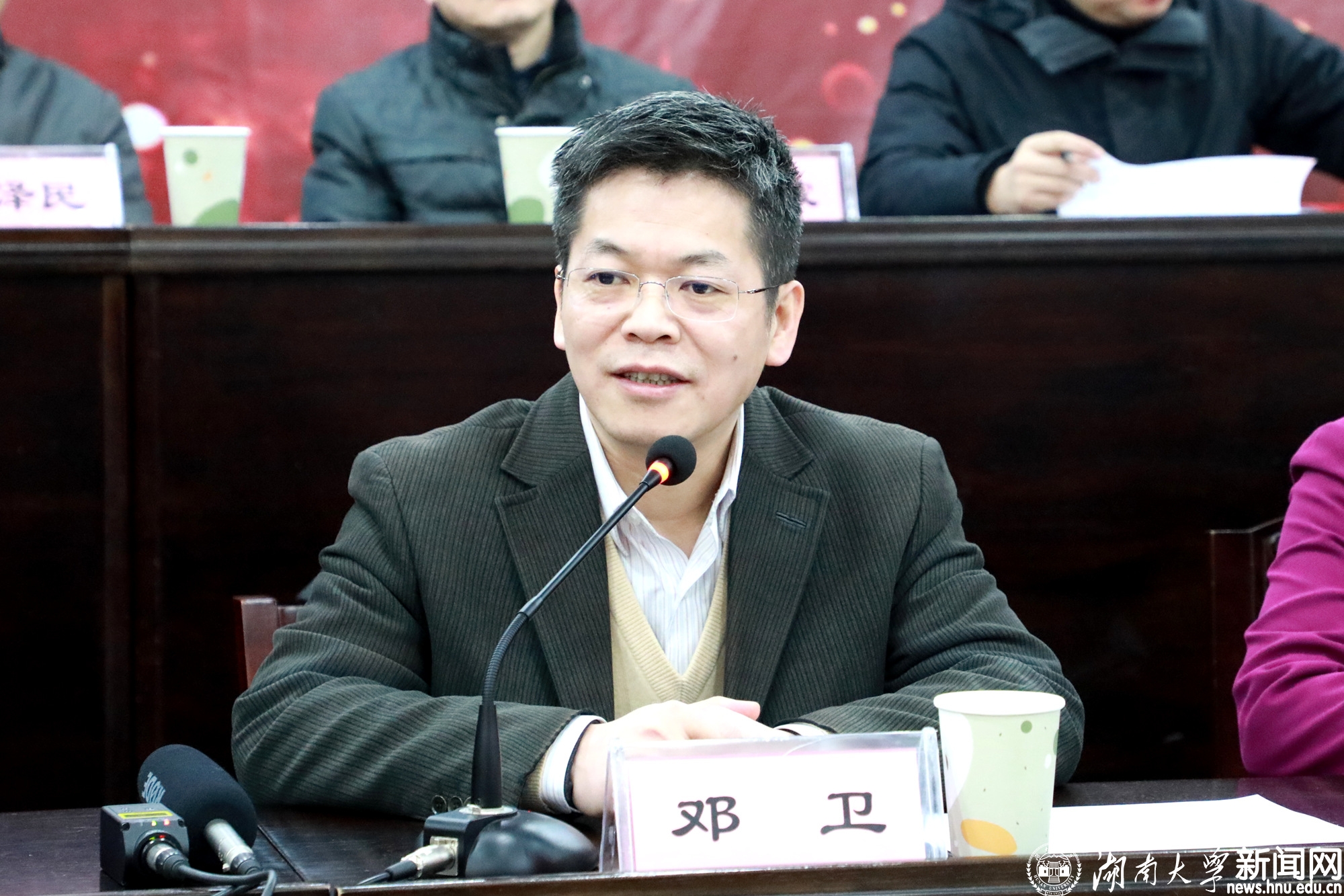 清华大学新闻与传播学院常务副院长陈昌凤教授,湖南商学院党委书记唐