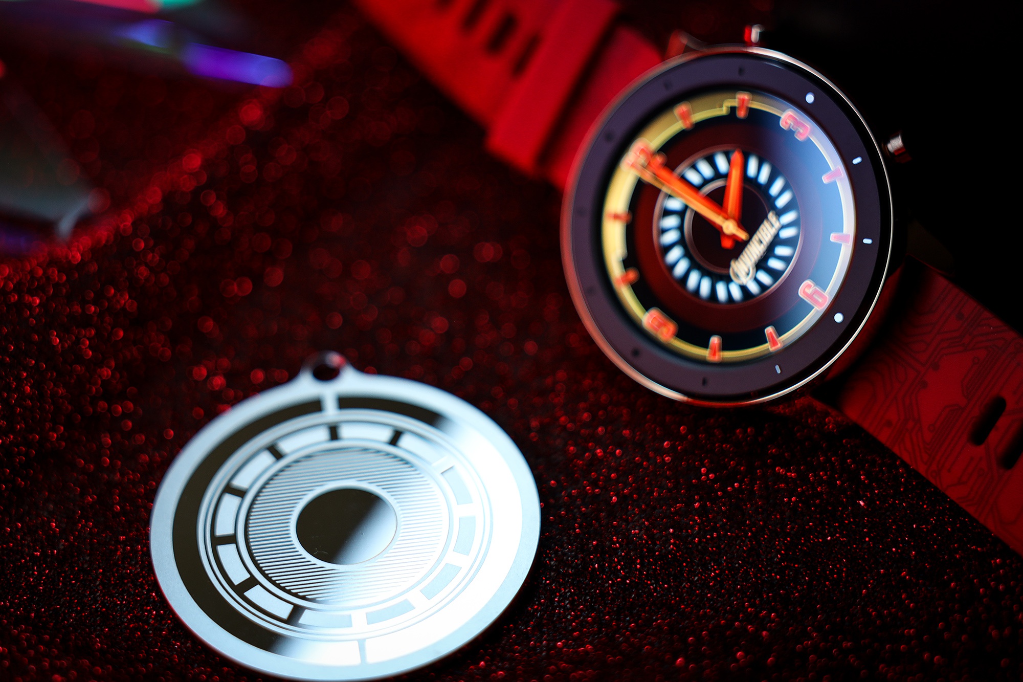 专属定制配色与表盘 华米amazfit gtr 钢铁侠版图赏