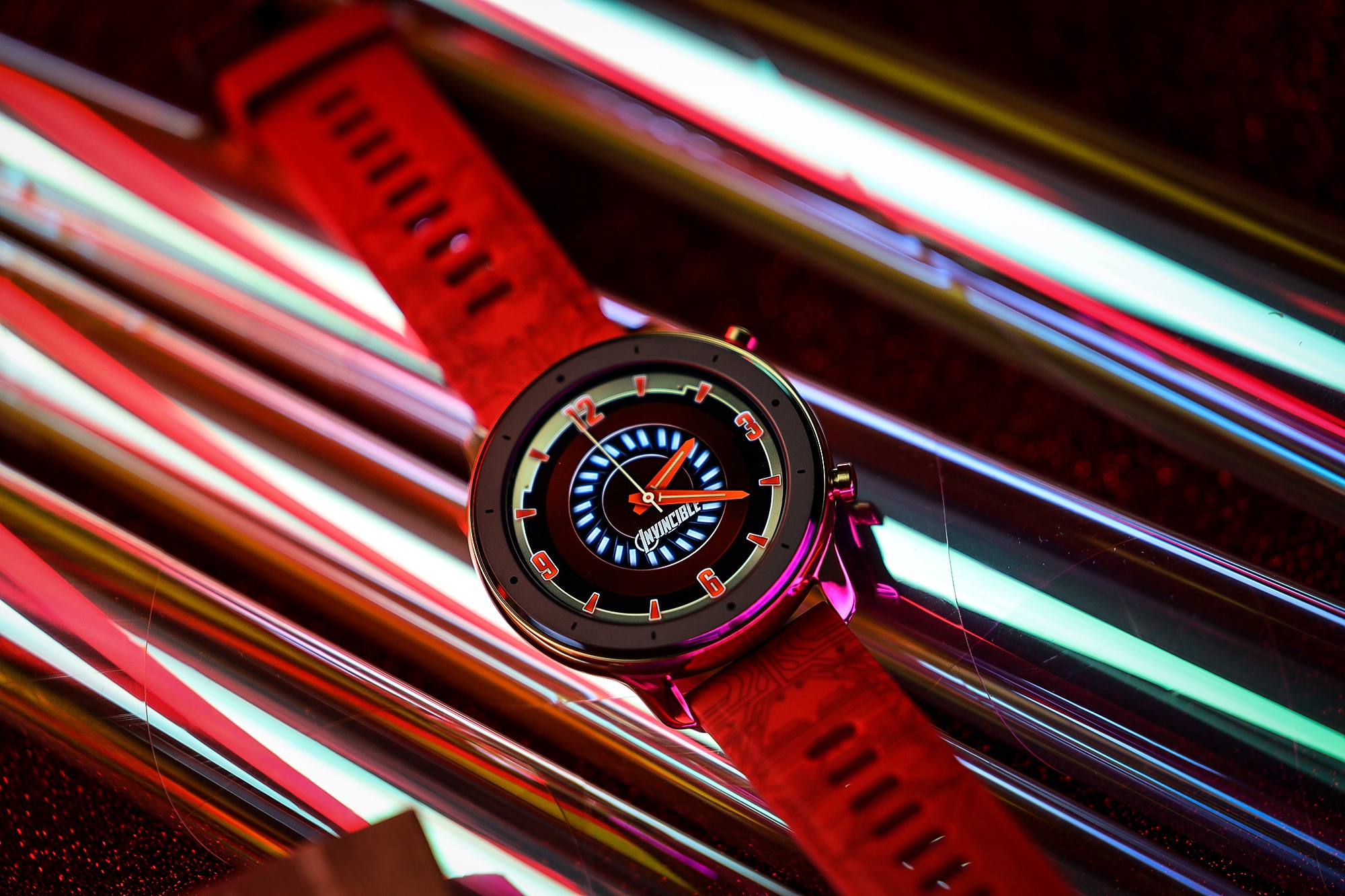 专属定制配色与表盘 华米amazfit gtr 钢铁侠版图赏