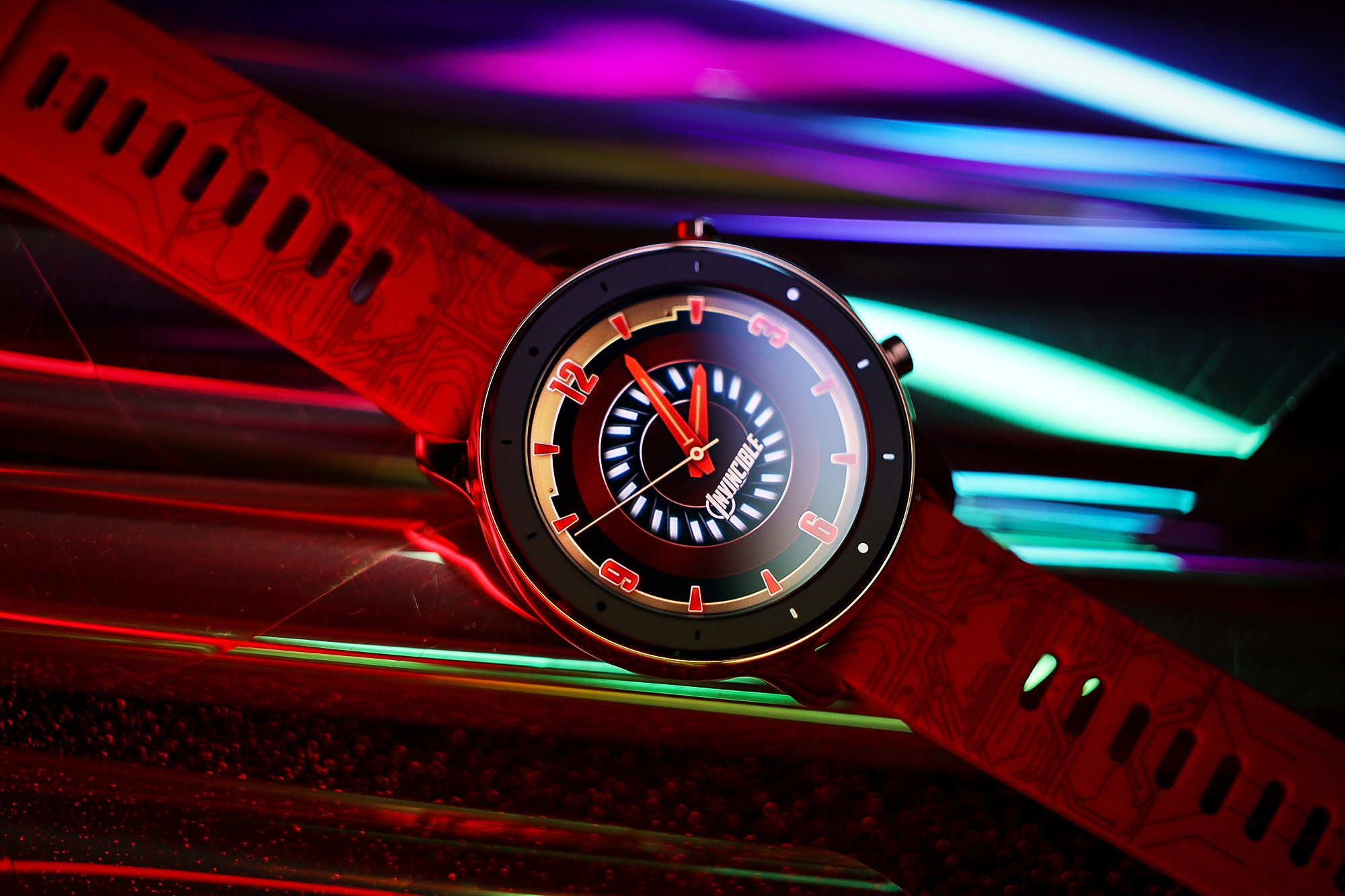 在几个月前华米推出了amazfit智能手表2复仇者联盟限