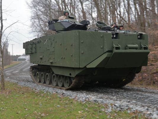 台湾向美国下单购买36辆aav7两栖战车 价格高达8360万美元