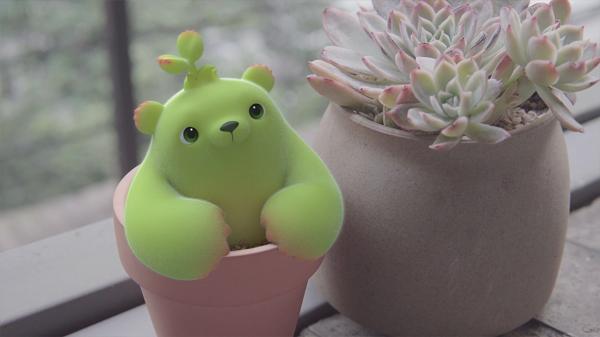 抖音治愈系网红萌芽熊上线5个月坐拥500w粉丝 是怎