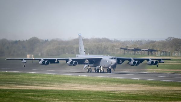 美军的B-52轰炸机(美国空军网站)