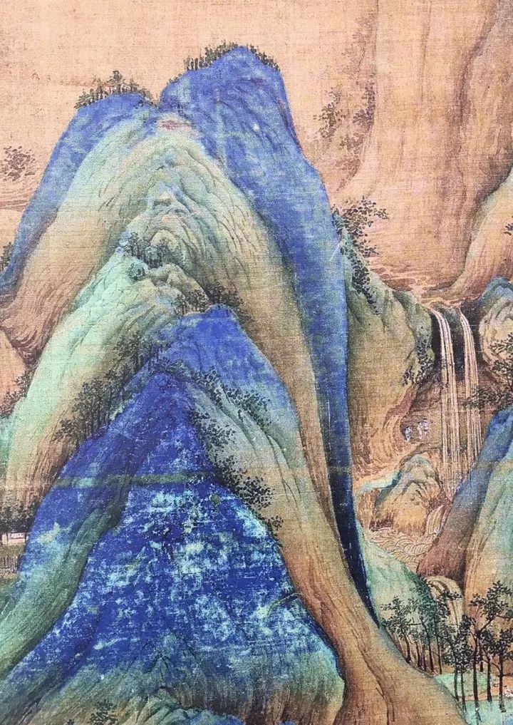 《千里江山图》局部