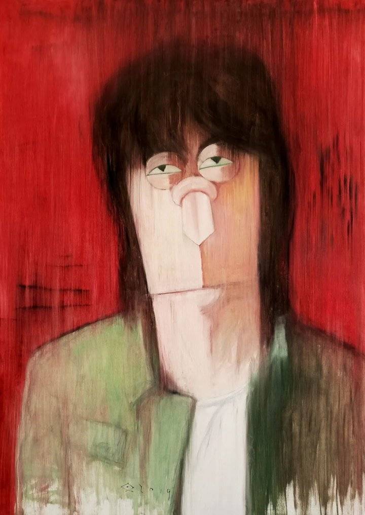 漫世界|肖像漫画达人张连文之作品欣赏