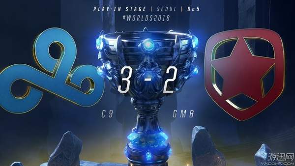 lol s8总决赛c9 3:2战胜gmb 获第一张小组赛门票