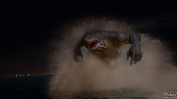 dc电影《自杀小队》原画曝光 嗜血反派"鲨人"现身