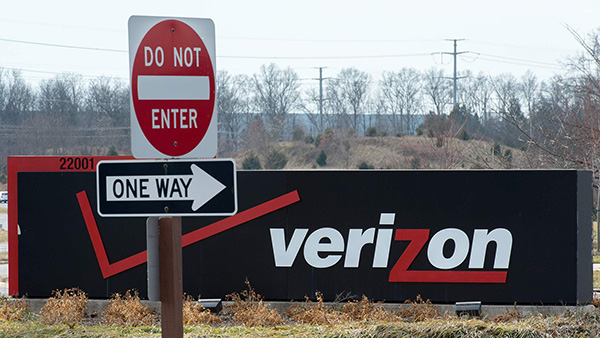 美国龙头运营商企业Verizon。视觉中国 原料