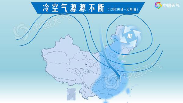 跨年寒潮来袭28省份气温将创新低雪线或抵江西