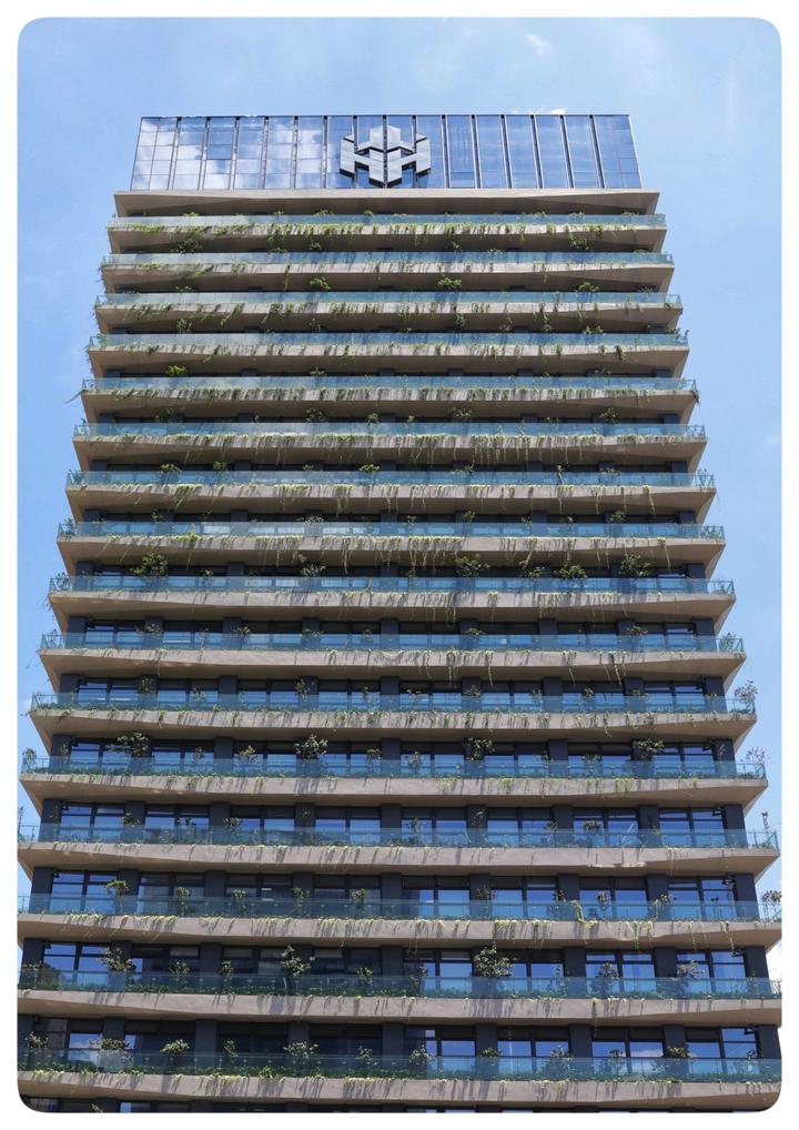 绍兴建了全省第一座"垂直森林"大楼