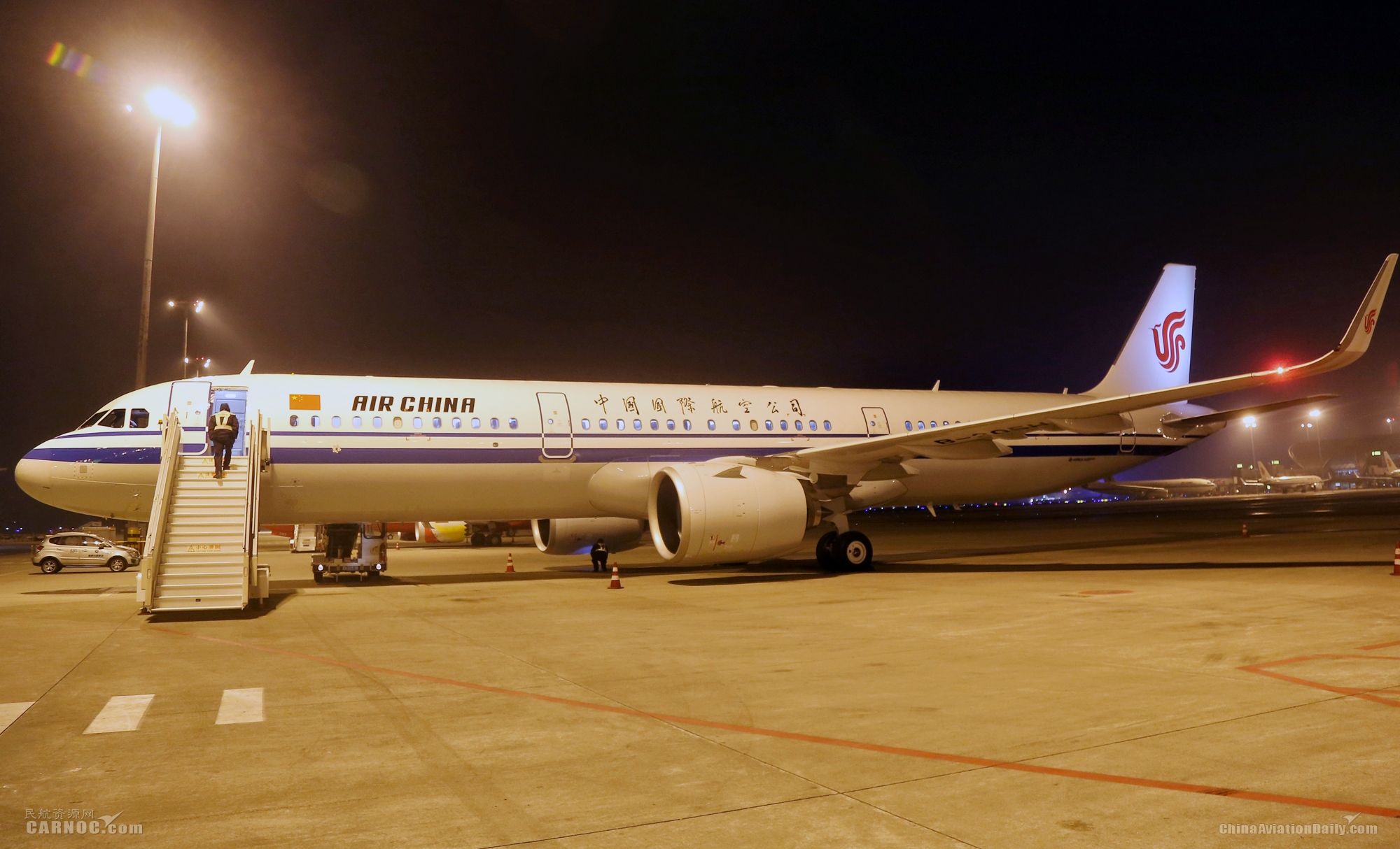 国航西南分公司引进首架空客a321neo飞机