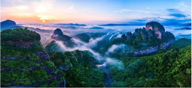梅州五指石风景区图片