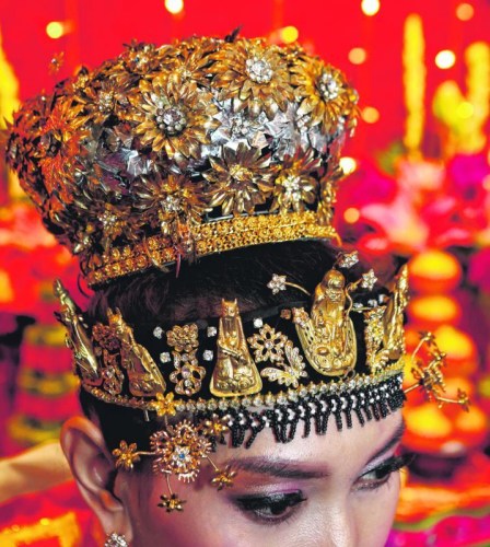 新加坡土生华人文化传统服饰保留早期中国特色