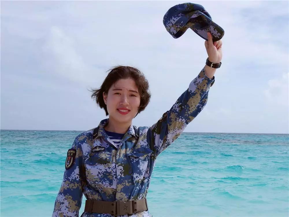 她们是南沙最美太阳花用美丽与坚强为女水兵代言