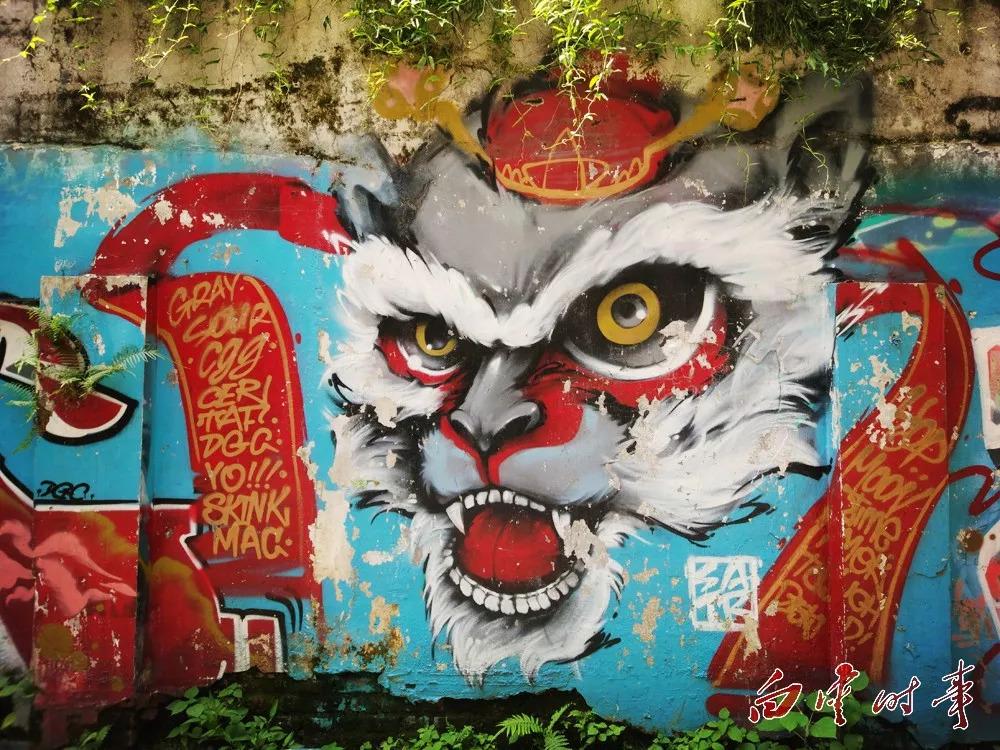 收藏白云这个创意园拥有巨型雕塑满墙涂鸦超有个性