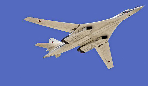 俄罗斯图-160远程战略轰炸机