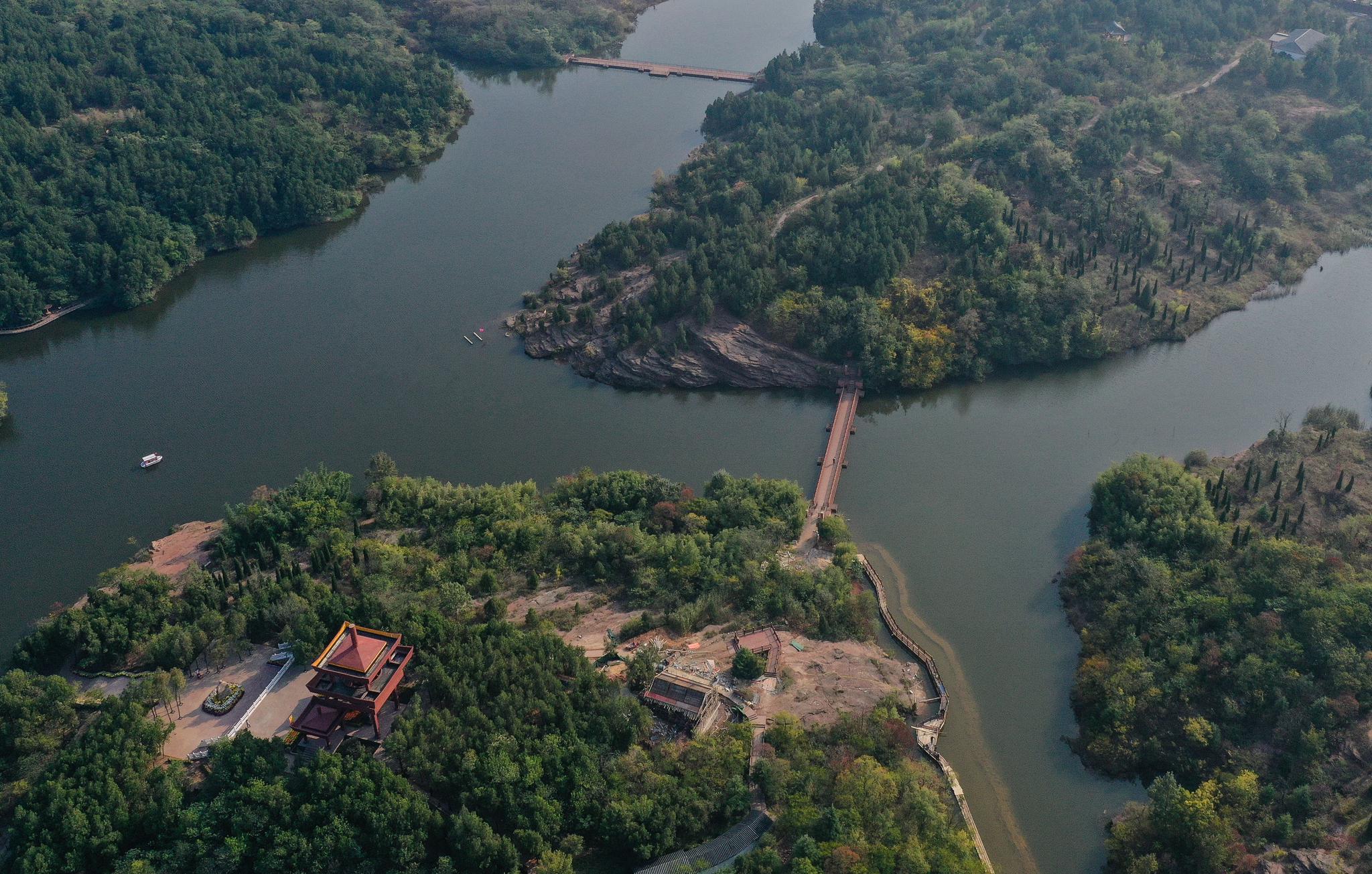 江苏徐州:马陵山上景色美