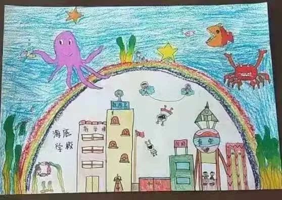 畅想2035我的学校25幅来自国际学校和乡村孩子的作品入围啦艺术展