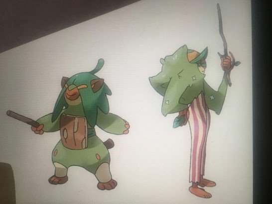 是真是假?《精灵宝可梦:剑/盾》御三家进化图泄露