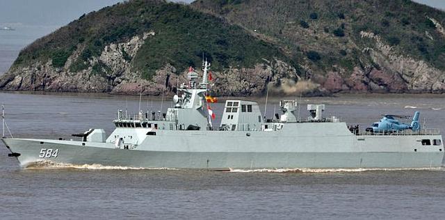 580 大同舰 所属省份:山西省583 上饶舰 所属省份:江西省597 钦州舰