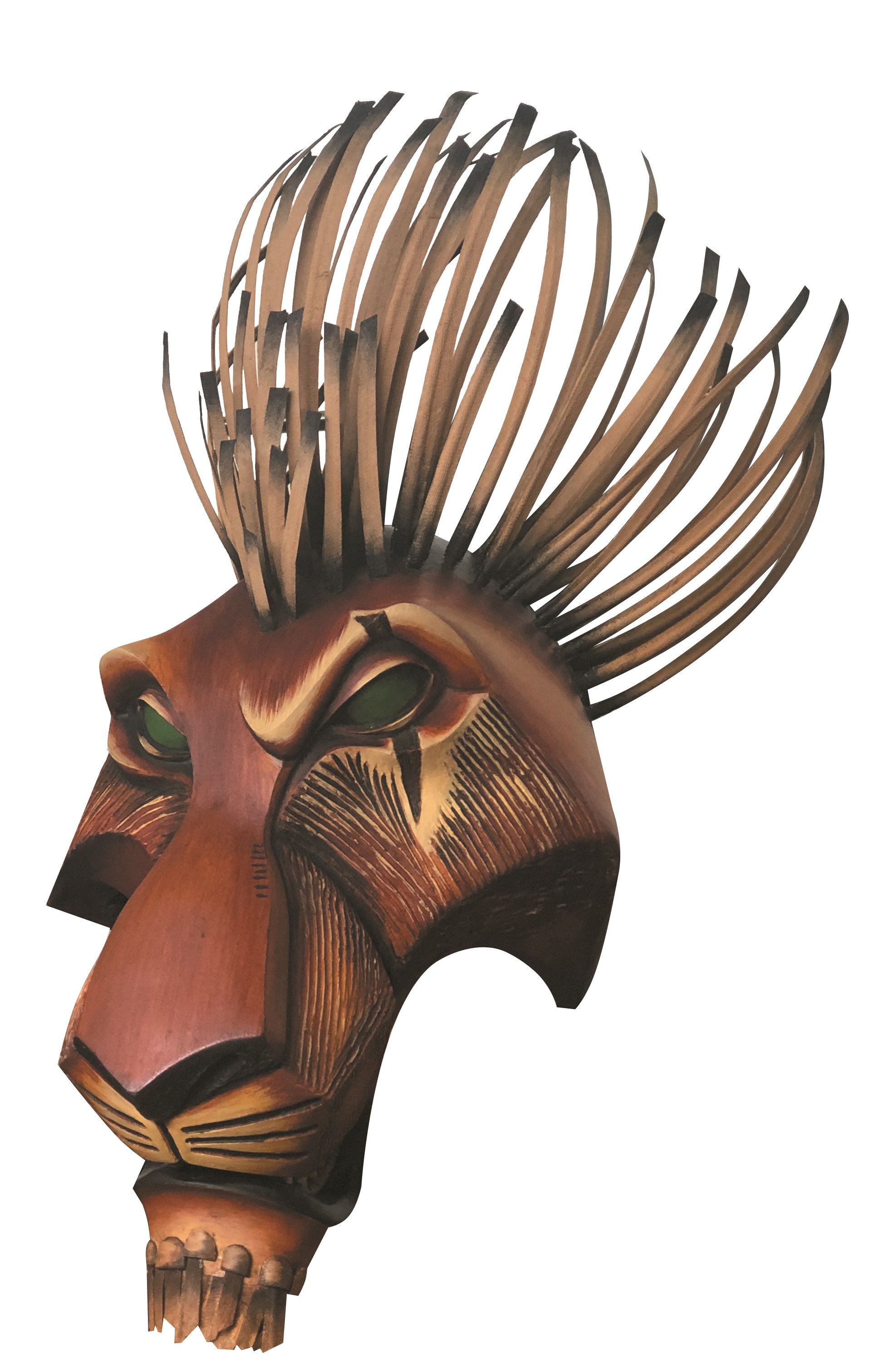 这个版本的狮子王用了235套面具和偶丨揭秘