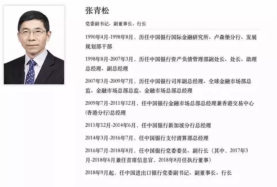 附:张青松官方简历面对复杂多变的经济金融环境,如何带领农业银行继续