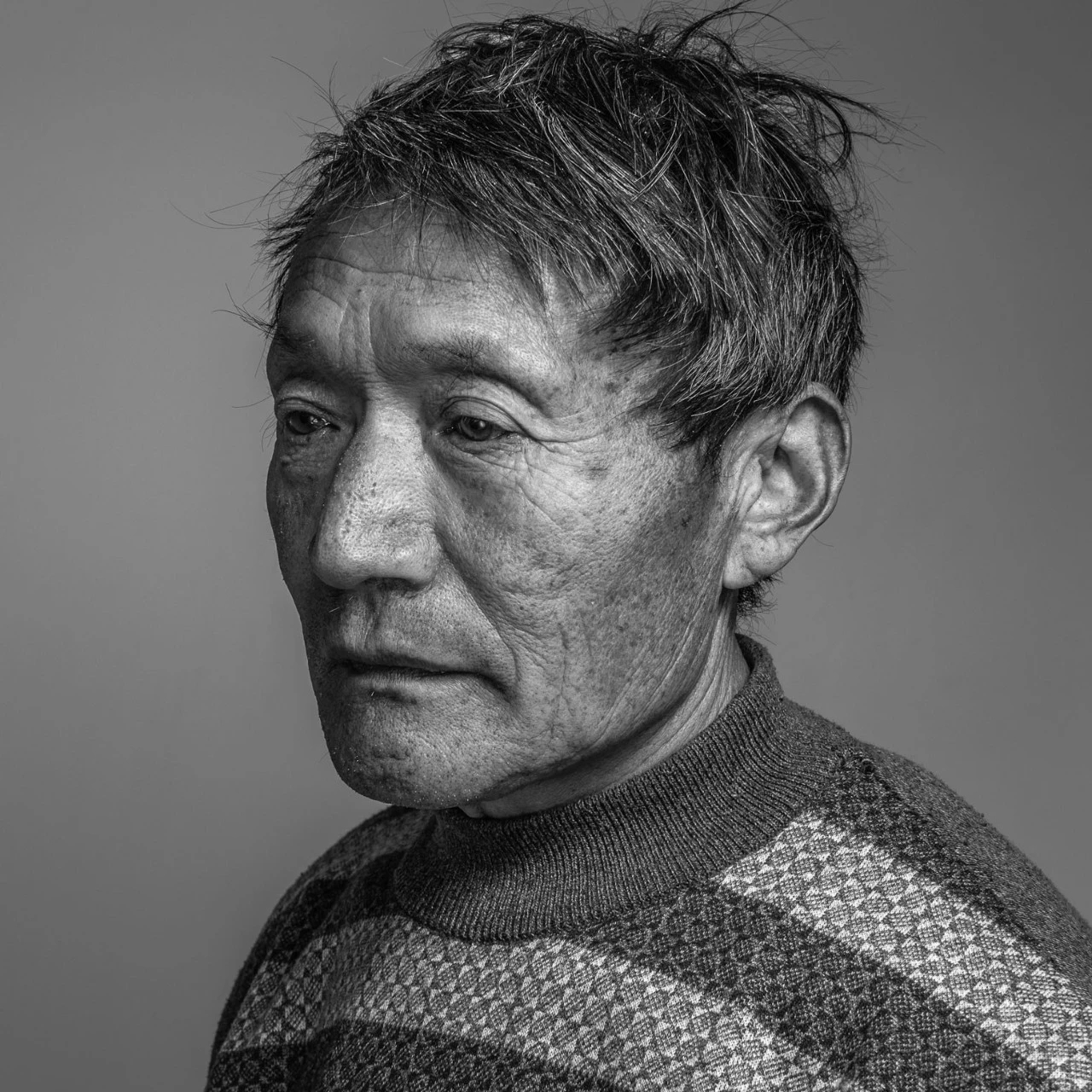 患者肖像,老农.受访者供图