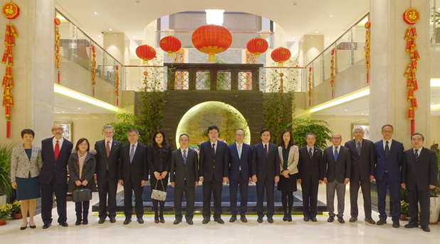 薛晓峰与澳门高教界负责人春茗座谈|澳门|薛晓