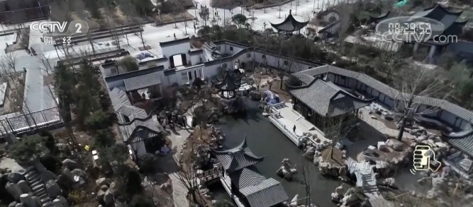 北京世园会:江苏园 亭堂榭坊打造诗画水乡