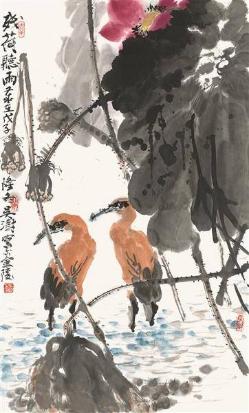 纵横奔放 水墨淋漓 ——吴澍的大写意花鸟画