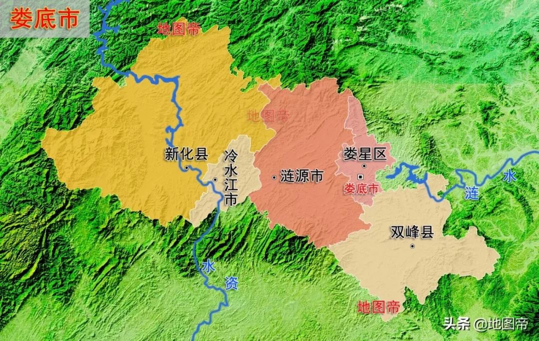 关于娄底1区2市2县你了解多少