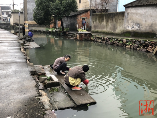 每年补贴20万,慈溪龙山镇徐福村力改村民"下河洗衣"