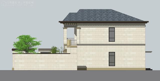 三段式传统欧式别墅欧式格调淋漓尽致浪漫风情娓娓道来