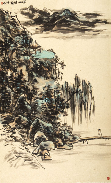 贵州画家陈石:石立马奔山水风显时代气息