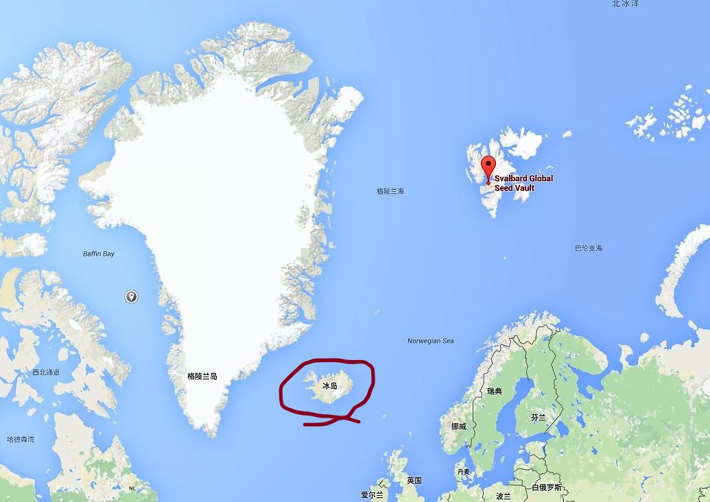 冰岛的地理位置在哪里图片