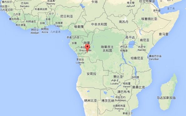 刚果金利卡西地图图片