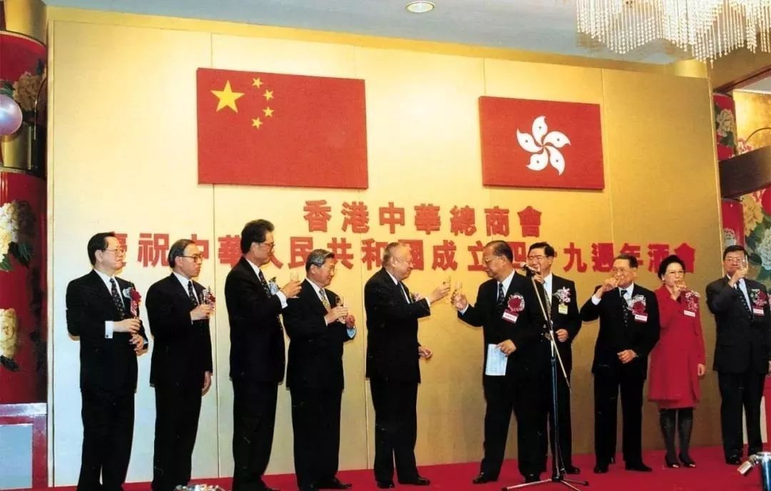 曾宪梓为香港中华总商会永远荣誉会长。图/大公报