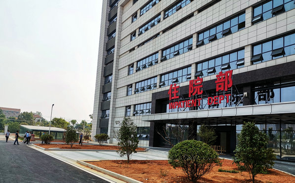 原创浮山松广播小城建起大医院杏林花绽满园春临澧县人民医院新院区