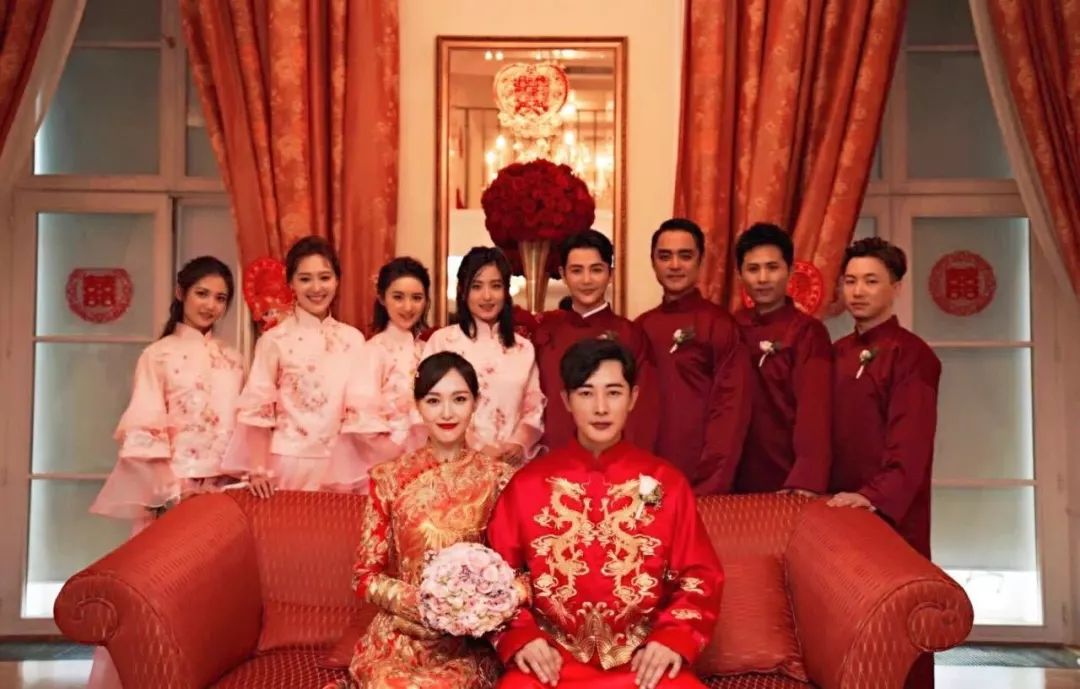 唐嫣罗晋再派狗粮婚礼返图高贵梦幻有内涵