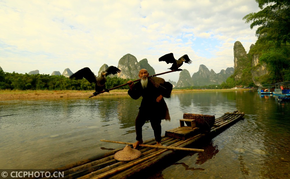 漓江老渔翁黄金德