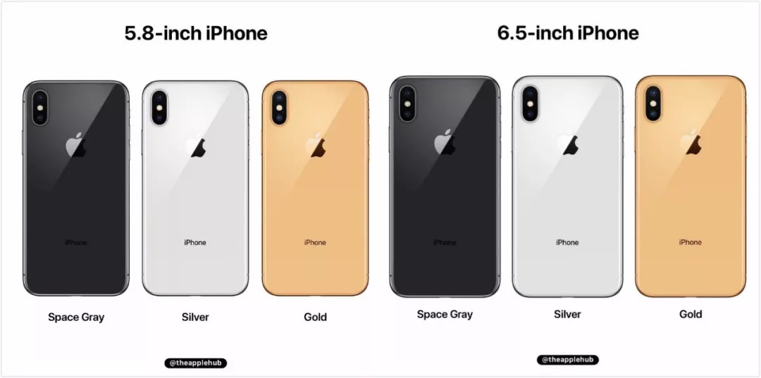 不等9月12日苹果7款新品已全部曝光