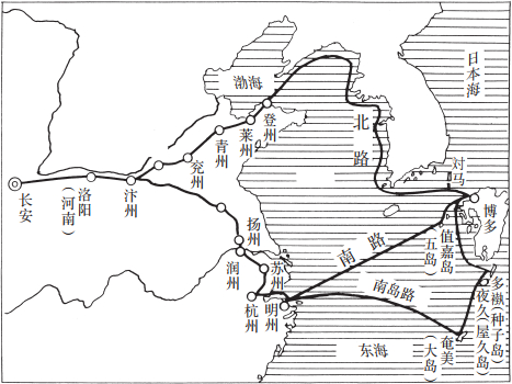藤家礼之助:日本遣唐使来华的路线及其兴衰|遣唐使|新罗|高句丽_新浪