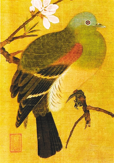 画里"萌鸟"知多少|桃鸠图|梅雀图|画家_新浪新闻