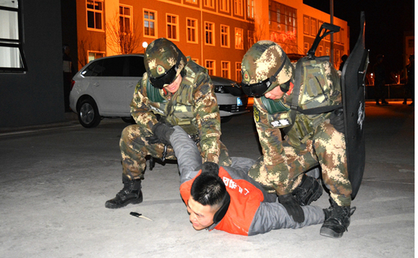 武警北京总队某部实战实演练就官兵过硬本领