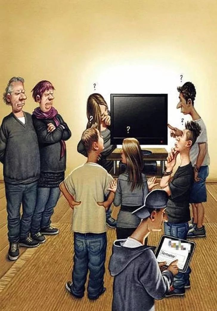 20幅残酷讽刺现实的漫画,你能看懂几张?