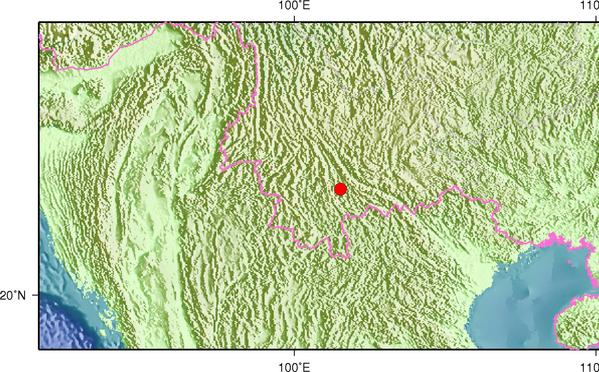9月8日10时31分云南普洱市墨江县发生5.9级地震