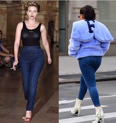 的特点:腰部开始,向上越来越瘦,向下越来越胖,通俗地来说就是臀大胯宽