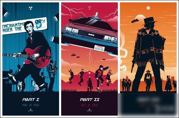 超狂艺术家绘制"重组漫威电影海报"简单大方很漂亮