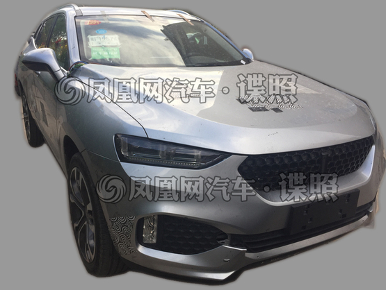 wey vv7谍照曝光 配电子档杆/国六排放标准