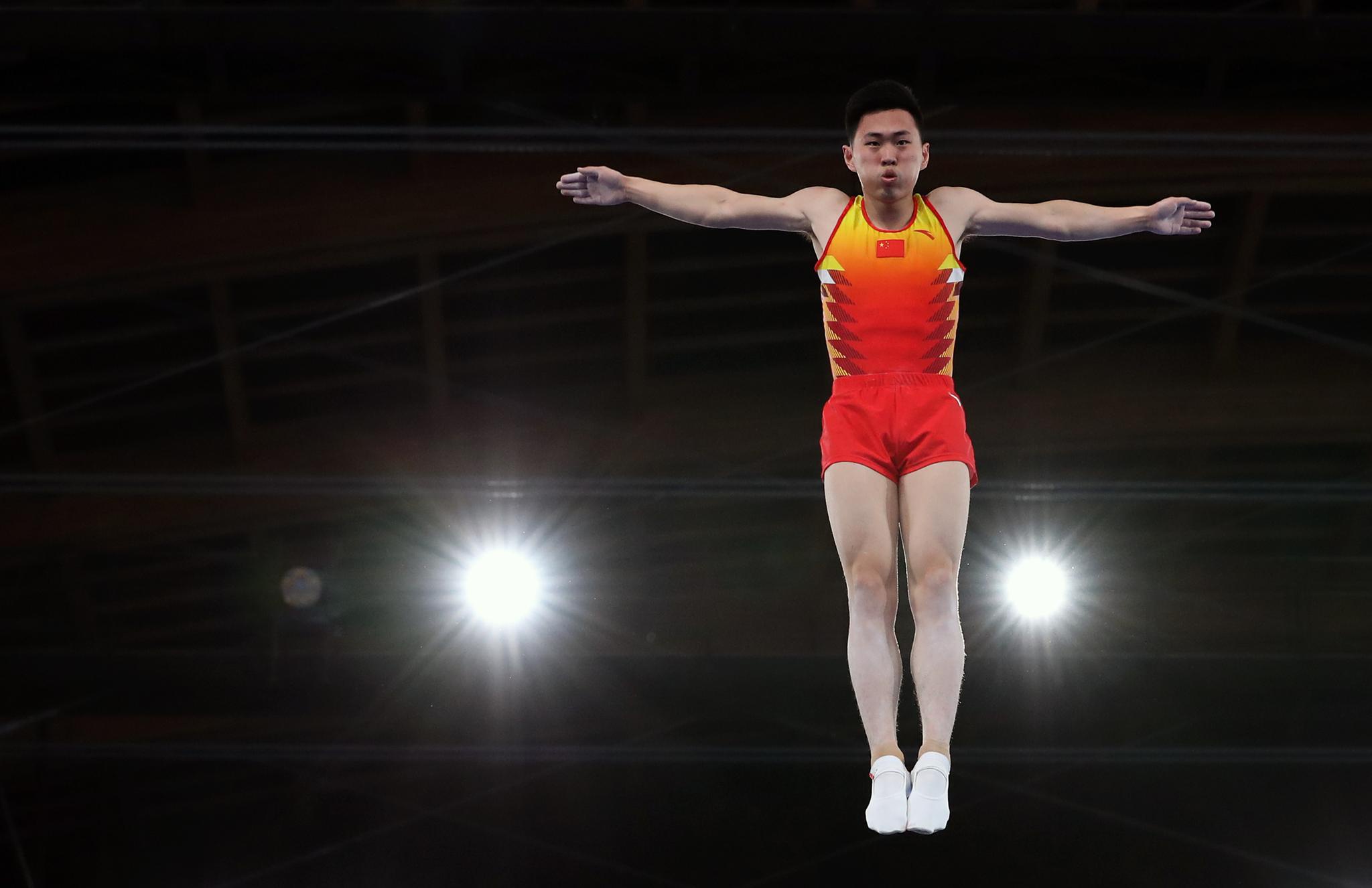 蹦床世锦赛首日:中国队奥运项目实现半决赛满额参赛